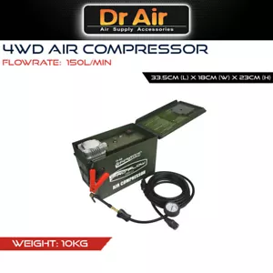 DR AIR Air Compressor 4x4 4WD Offroad Touring Camping Fishing Outdoor Gears - Picture 1 of 6
