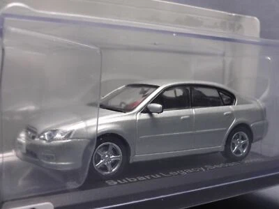 Subaru Legacy Sedan 2003 Silver 1/43 Scale Box Mini Car Display Diecast vol 93 - Image 1 of 4