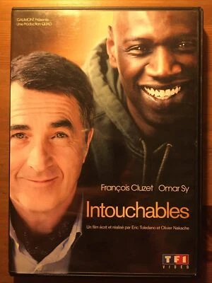 Intouchables - Untouchable - RARE French Import DVD - Francois Cluzet - Omar Sy - Image 1 of 4