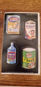 Vintage 1969 Topps Wacky Ads #17 of 36 card Wacky Packages - Bild 1 von 1