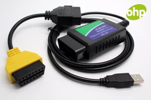 FIAT Special + A3 - ELM327 USB Modifiziert Alfa Romeo Lancia - CAN-BUS OBD2 OBD - Imagen 1 de 1