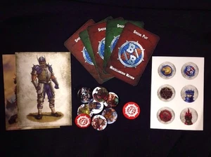 Blood Bowl Blitzmania 2017 Promos! Postcards, Specials, Button + More  - Picture 1 of 1