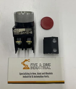 Fuji Electric AH22-FR10 Push Button N.O. Red Flush Head  - Picture 1 of 7