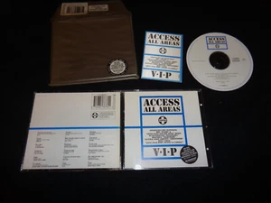 CD VARIOUS / ACCES ALL AREAS + STICKER / POSITIVA UK PRESS 1997 HOUSE - Picture 1 of 1