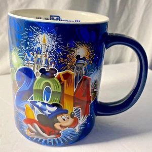 Disney Parks Wizard Mickey Mouse Coffee Mug Walt Disney World 2014 - Picture 1 of 22