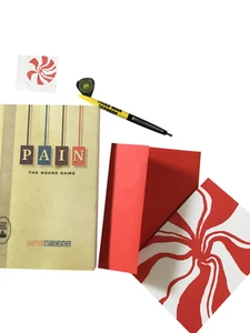 Third Man Records Jack White Stripe PAIN Book, Card, Pen, Guitar Pick, Sticker - Picture 1 of 10