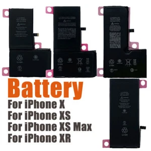 Batterie Li-ion interne de remplacement pour iPhone X/iPhone XS/XS Max/XR + adhésif - Photo 1 sur 11