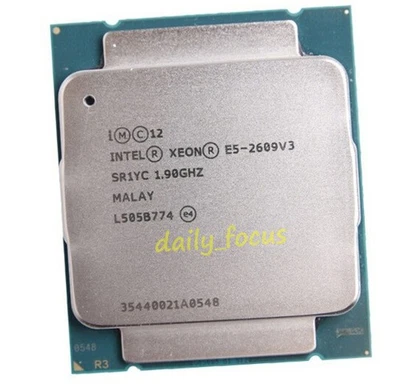 Intel Xeon E5-2609 v3 1.9 GHz LGA2011-3 6 cores SR1YC CPU Processor 15 MB - Image 1 of 4