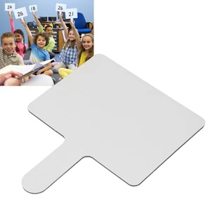 Dry Erase Answer Paddles Plastic Small Erasable White Board For Students Te Fit - Picture 1 of 12