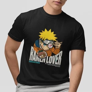 🔥 Naruto Ramen Liebhaber T-Shirt Ichiraku Ramen Anime Grafik T-Shirt Japanischer Stil - Bild 1 von 5