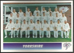PANINI CRICKET 95 - #167 - YORKSHIRE CCC TEAM PHOTO - Bild 1 von 1