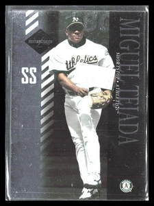 Miguel Tejada 2003 Leaf Limited #4 Oakland Athletics - Picture 1 of 2