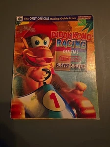 Diddy Kong Racing Official Player's Guide N64 Nintendo Power Authentic w/ Poster - Picture 1 of 2