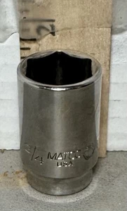 MATCO TOOLS B1246 3/4" CHROME SOCKET 1/2" DRIVE  - Picture 1 of 5