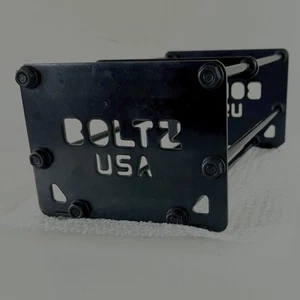 BOLTZ (25) CD Music Rack Wall Free Standing Holder Media Storage Steel USA RARE - Picture 1 of 12