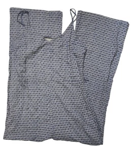 Daisy Fuentes Women's Blue/White Side Zip Romper Size L - Picture 1 of 4