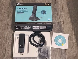 TP-Link WiFi 6E USB Adapter for Desktop PC - TXE50UH AXE3000 - Picture 1 of 1