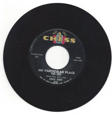 CHUCK BERRY, "NO PARTICULAR PLACE TO GO" - Image 1 of 2
