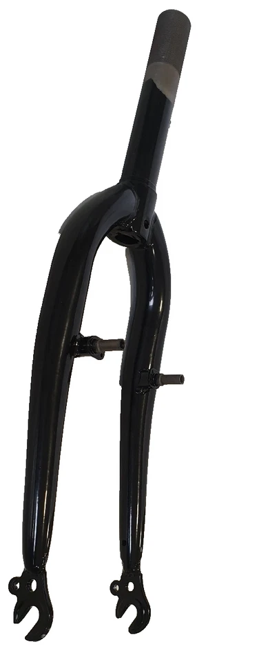 20 Zoll Fahrradgabel / Starrgabel 1 1/8" Gewinde V-Brake in schwarz - Bild 1 von 1