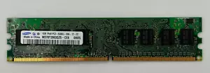 Samsung M378T2863QZS-CE6 1GB PC2-5300 DDR2-667MHz non-ECC Unbuffered CL5 240-Pin - Picture 1 of 1