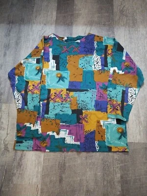 Top Forenza manga larga vintage años 80 M Foto 1 de 4