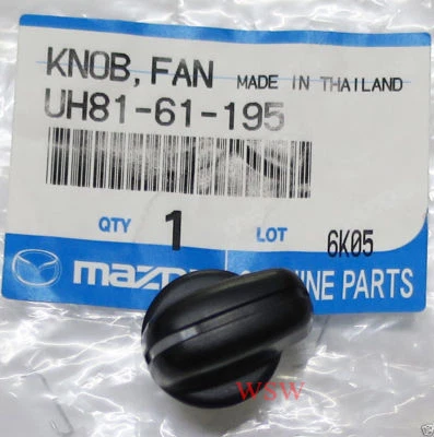 PARA 98 99-05 MAZDA B2500 BRAVO FORD RANGER CALENTADOR VENTILADOR PERILLA DE CONTROL UH8161195 Foto 1 de 4