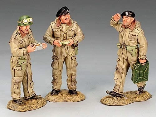 DD136 Dismounted British Tank Crewmen - King & Country - Photo 1/1
