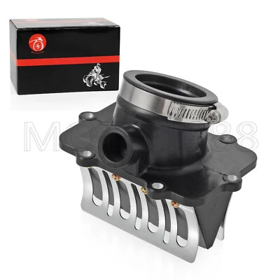 Carb Flange Intake Socket Reed Valve for Ski-Doo MXZ REV 700 800 2003 420867879 - Image 1 of 4