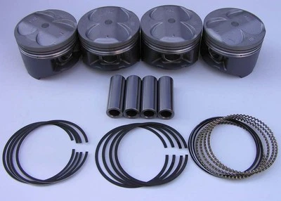 JDM NIPPON RACING P30 B16A B20 VTEC PISTON SET SIR II NPR 84MM BIG BORE HOT NEW - Image 1 of 3