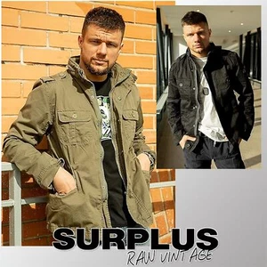Chaqueta de hombre SURPLUS Vintage Delta Britannia M65 chaqueta de campo Bundeswehr Army parka - Imagen 1 de 8