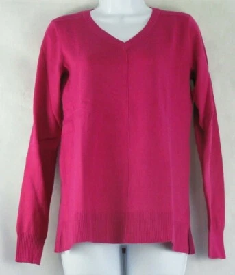 Suéter Pullover Ligero Karen Scott Para Mujer Cuello en V, Colores Surtidos Foto 1 de 4