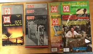 Lot Of 9 Vintage Amateur Magazines CQ QST CQ Amateur  Radio & Popular Comm U - Bild 1 von 1