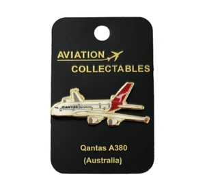 10362 QANTAS AIRWAYS AIRBUS A380 (AUSTRALIA) PLANE AIRCRAFT AVIATION PIN BADGE - Picture 1 of 2