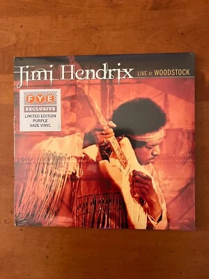 JIMI HENDRIX - LIVE AT WOODSTOCK 3-LP DELUXE SET 180G PURPLE LE SO VINYL - NEW! Foto 1 de 4