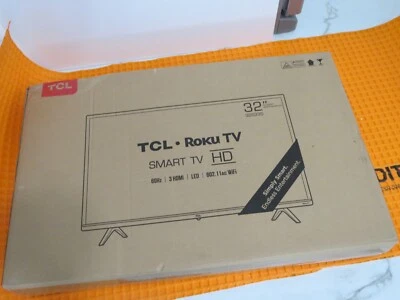 TCL Class 3 Series 32S335 32 Inch 720p HD LED TV Brand New Sealed - Image 1 of 4