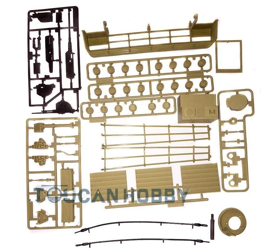 HengLong 1/16 RC Tank Abrams M1A2 Decoration Plastic Accessories Parts Bag 3918 - Image 1 of 1