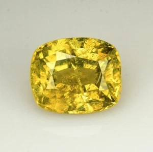 Crisoberillo 2,02 Cts Cambia Colore Giallo Verdastro Naturale Crisoberille - Foto 1 di 1
