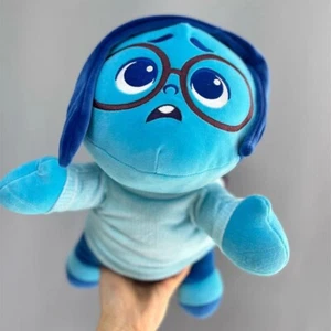 Sadness Disney Inside Out 2 Cartoon Sleeping Plush Doll Toy 30cm 2024 New - Picture 1 of 5