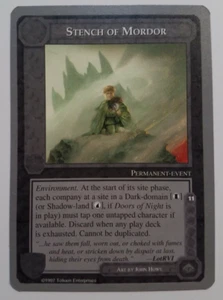 MITTELERDE CCG MECCG DER BALROG STANK VON MORDOR MEBA GRAUE GRENZE NACHDRUCK LOTR - Bild 1 von 2