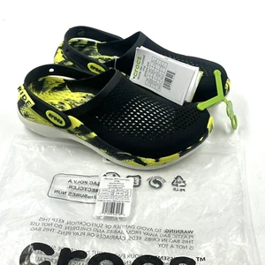 Crocs LiteRide 360 Green Marbled Clogs (207634-02K) Women's Size 8 - Picture 1 of 3