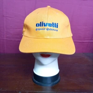 OLIVETTI SAMMLERHUT SNAPBACK KLETT @HOME @OFFICE BAUMWOLLE EXTRA SELTEN - Bild 1 von 9