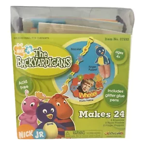 KIT ARTIGIANATO/FAVORE BACKYARDIGANS (1) Forniture Compleanno Braccialetto Burattino Dito - Foto 1 di 2