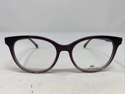 Marco de gafas de borde completo de plástico fundido púrpura Lacoste L2869 513 53-17-140 PX71 Foto 1 de 4