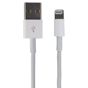 Apple (3.3-ft/1m) 8-Pin to USB Cable - White (A1480) - Zdjęcie 1 z 2