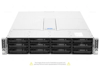 Intel H2312XXLR3 4x HNS2600BPB 8x Xeon Gold 6144 768 GB RAM Rails - Image 1 of 4