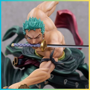 One Piece Figurine Roronoa Zoro Manga Anime Statue Action One piece 10cm en PVC - Picture 1 of 24
