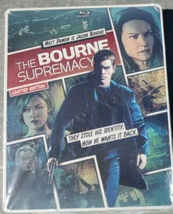🔥 New The Bourne Supremacy Blu Ray steelbook NO DIGITAL blue disc action movie - Bild 1 von 1
