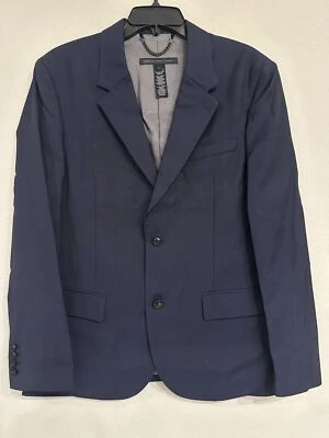 Marc by Marc Jacobs NWT Wool Navy Blue Sport Jacket Coat Sz L Large, Retail $448 - Image 1 of 4
