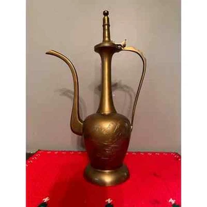 Vintage Asian brass teapot circa 1920s - Picture 1 of 7