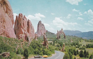 '61? Studebaker Lark With Trailer AT GARDEN OF THE GODS, Colorado Springs, CO - Picture 1 of 3
